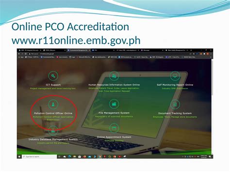 pco accreditation online region 4a|DAO 2014.